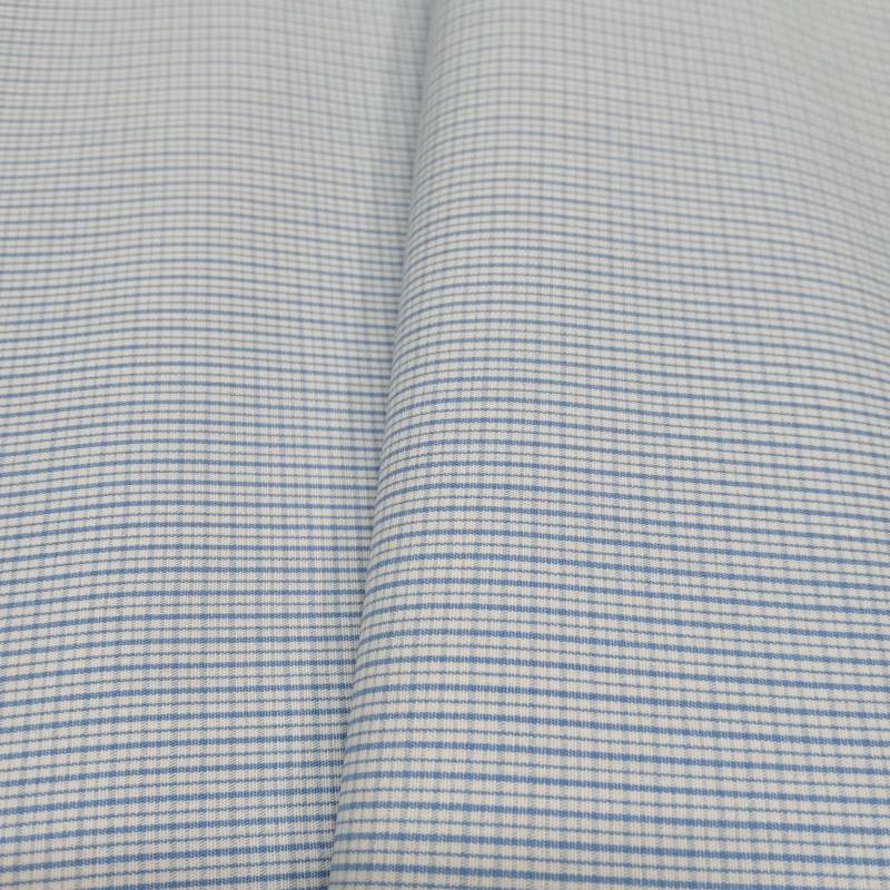 Algodon Cuadro Celeste Algodon Cuadro Celeste